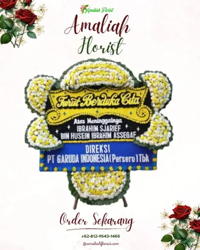 Papan Bunga Duka di Siakin